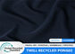 پارچه PET بازیافتی 112 GSM Twill Polyester Pongee برای لباس ورزشی اسکی
