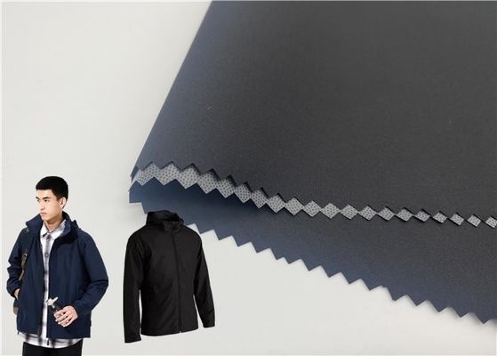 100% پلی استر 300T FD Pongee TPU ممبران دافع آب پارچه وینتیج فضای باز